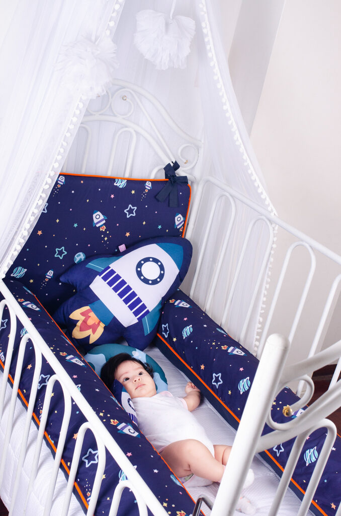 bumper protector de cuna 